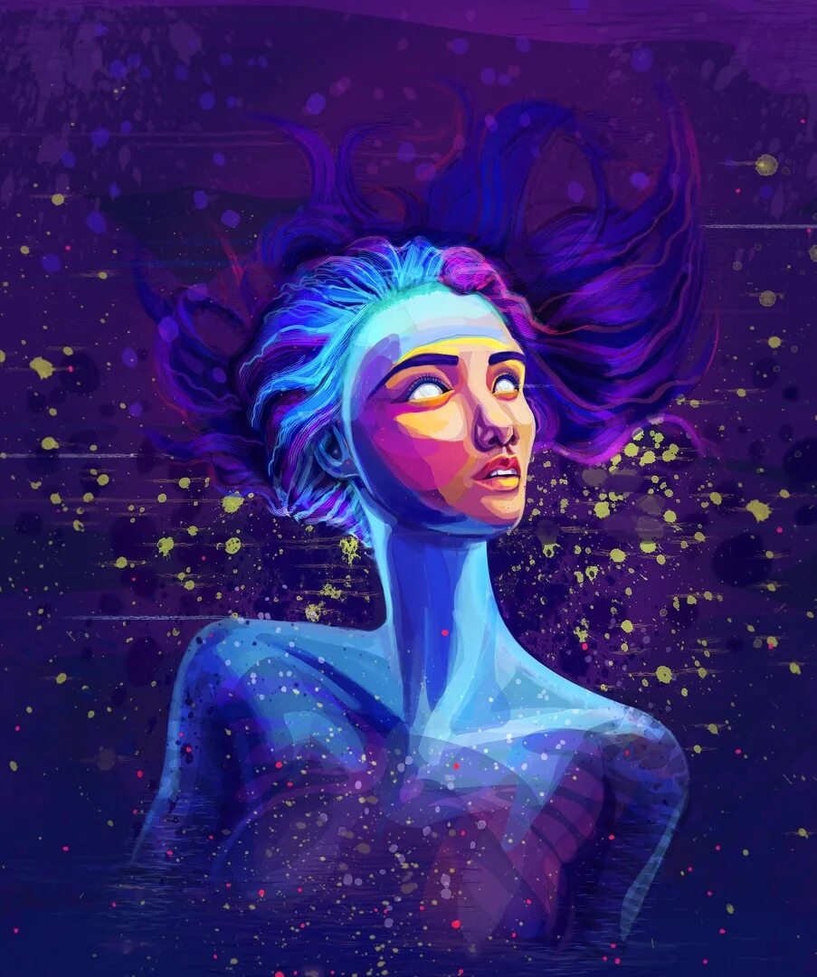 Красивая девушка в космосе. Девушка космос. Космос в голове. Вселенная в руках. Девочка космос.