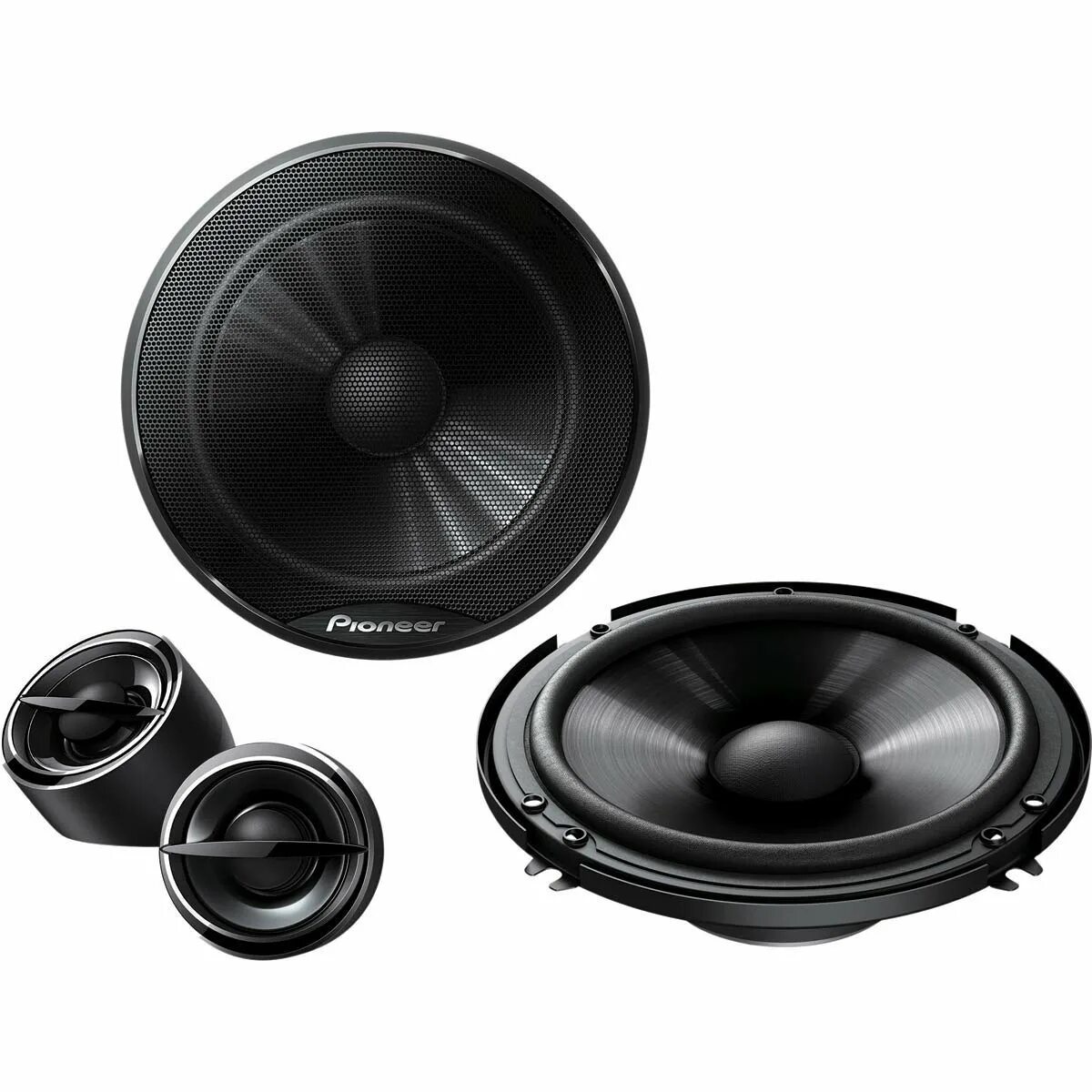 Купить акустику 16 см. Компонентная акустика Pioneer 1705. Автомобильные колонки 16 см Pioneer. Компонентная акустика 16 Пионер EOS. Компонентная акустика 16 Пионер.