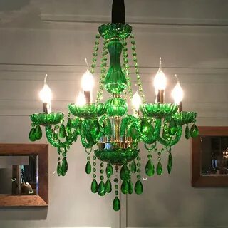 Люстры из стекла