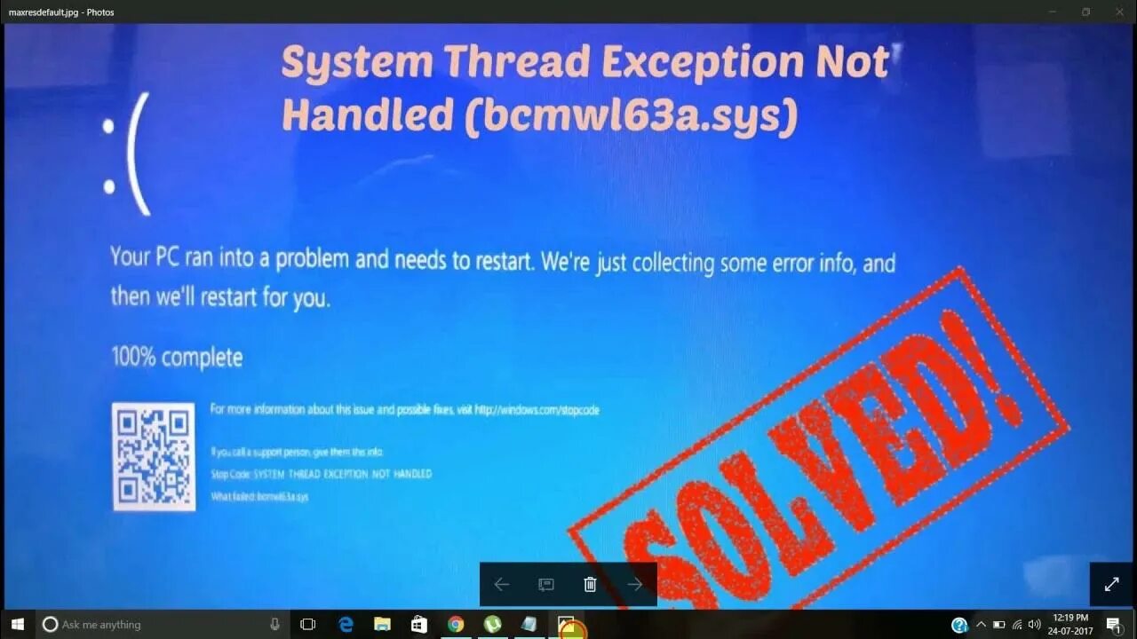 System thread exception not Handled. System thread exception not Handled Windows 10. System thread not Handled. Код остановки System thread exception not Handled. System thread exception not handled что делать