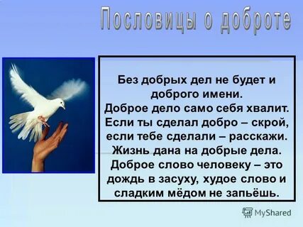 Доброе имя человека