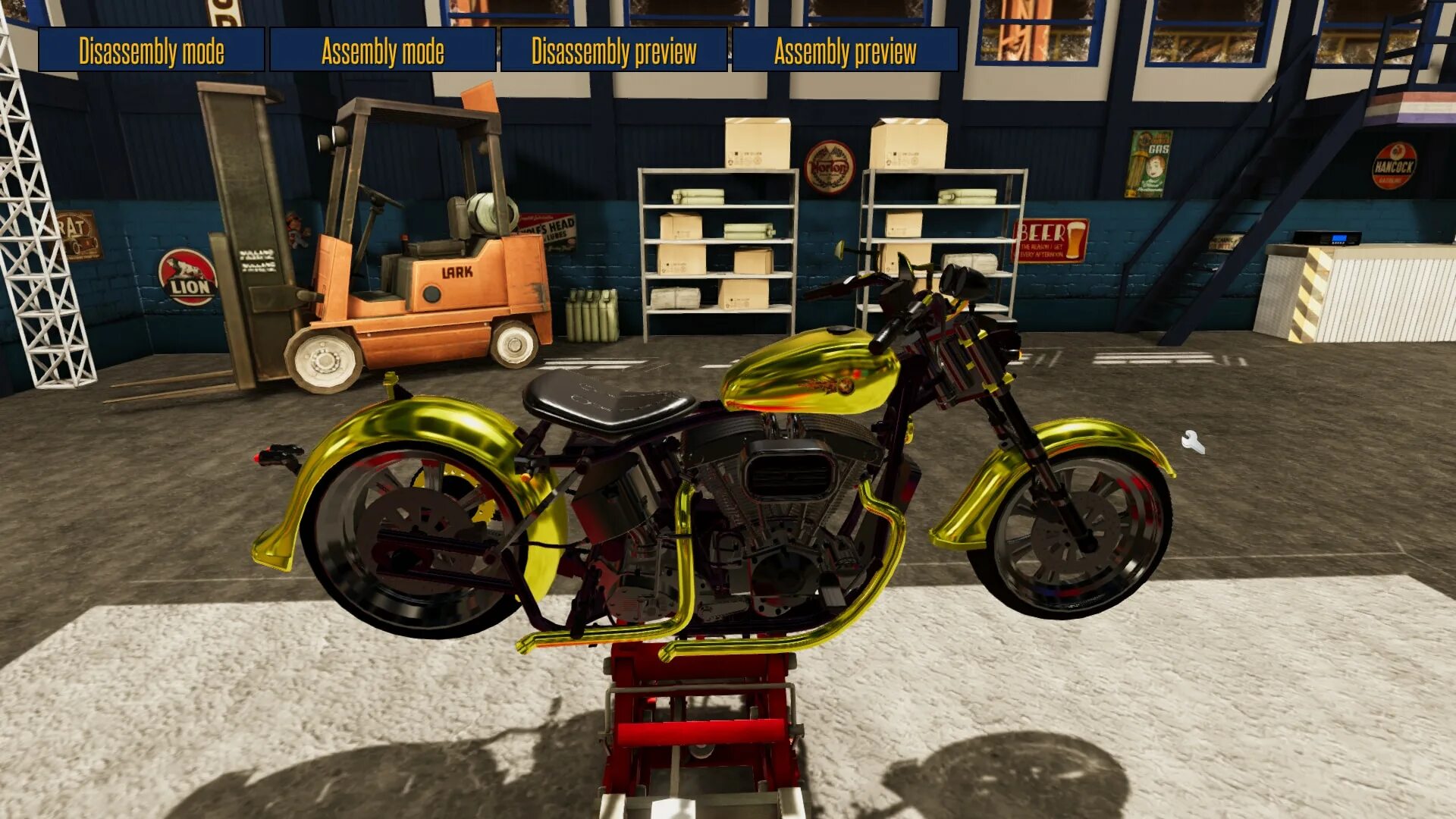 Motorbike Garage Mechanic Simulator. Мото механик симулятор 2015. Игры про мотоциклы на ПК. Игра про русские мотоциклы.