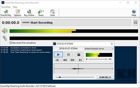 Streaming audio