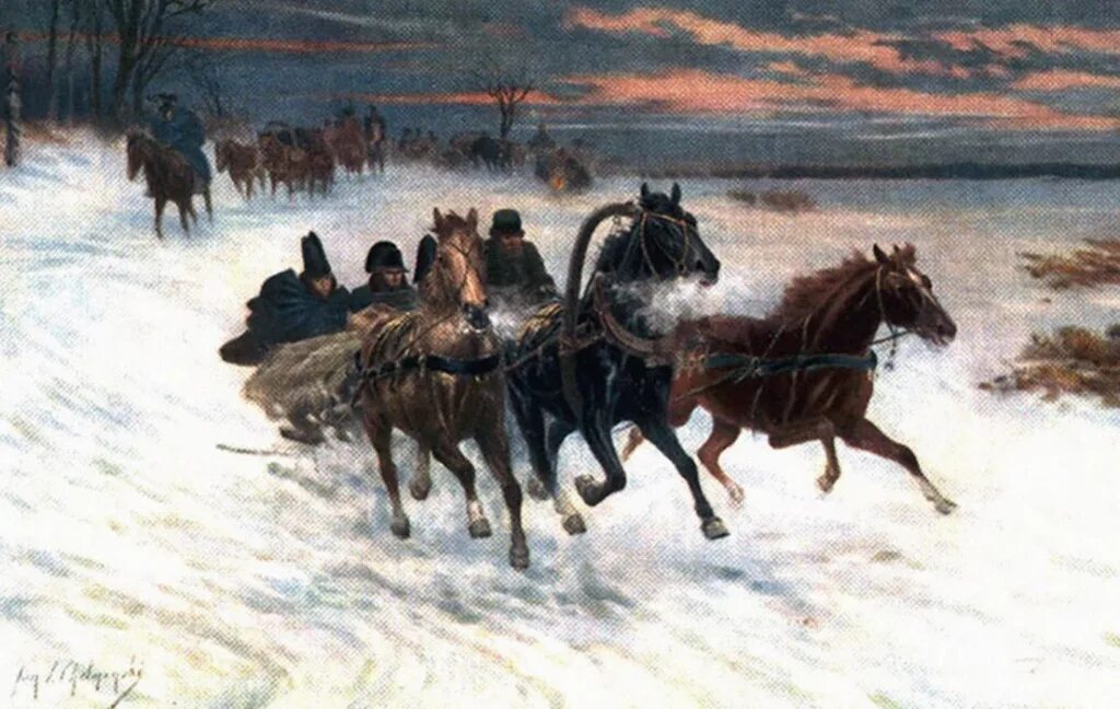 Глухая песня ямщика