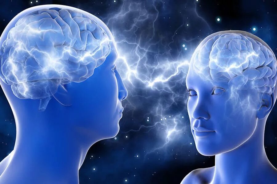 Мысли головного мозга. Сверхразум мозг. Разум человека телепатия. Мозг и разум. Синяя голова с мозгом.