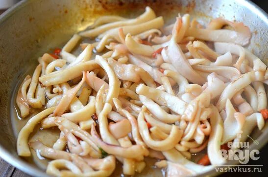 Пряные кальмары - смотреть видео онлайн от "Вкусные будни" в хорошем качестве, о