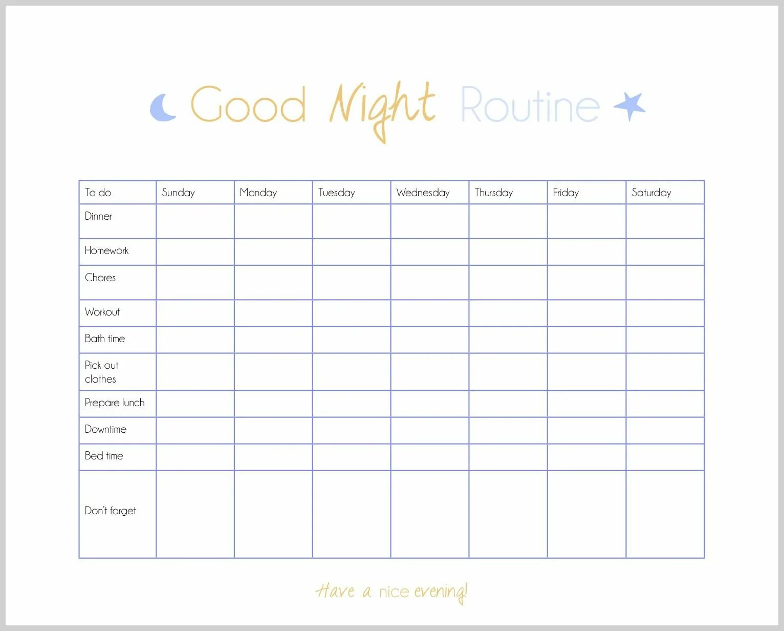 Routine check