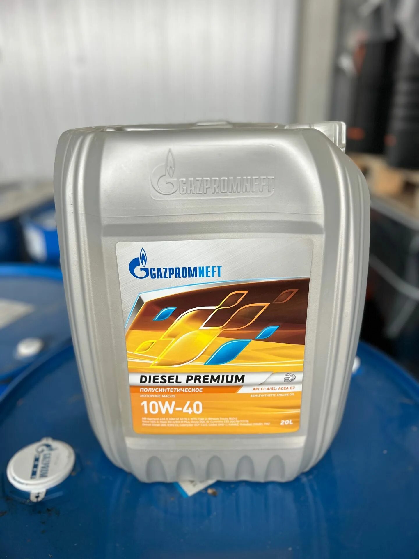 Масло gazpromneft diesel premium