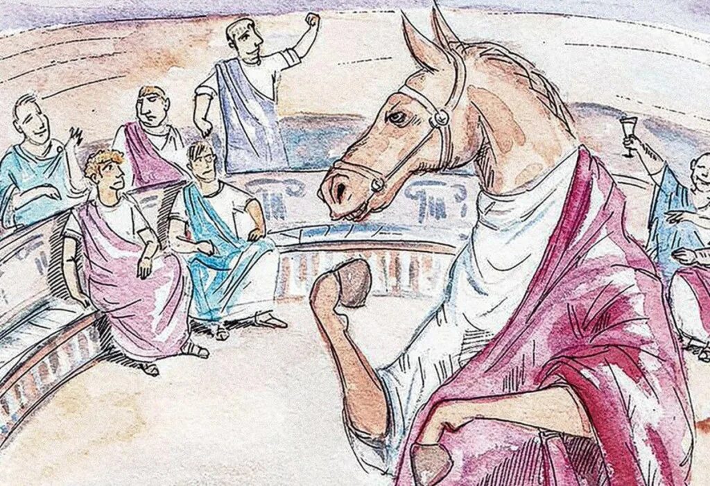 сенатор долгов. римский сенат. сенат в древнем риме. конь императора калигулы. гай юлий цезарь в сенате.