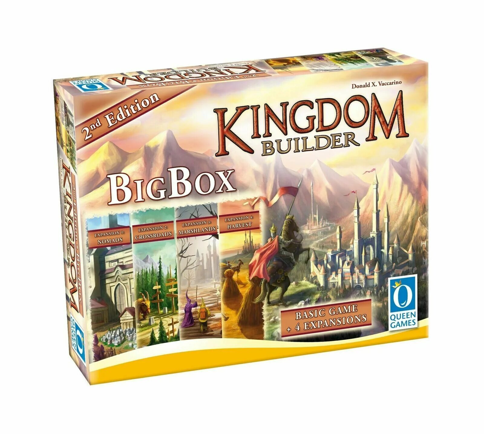 Купить игру kingdom. Настольная игра Kingdom. Kingdom Builder настольная игра. Kingdom Builder: big Box. The Builders настольная игра.