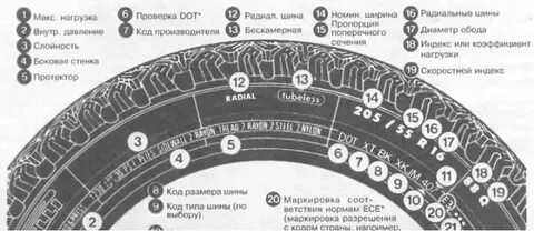 На шине есть это