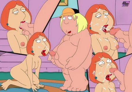 darkmatter, chris griffin, lois griffin, family guy, cum on face, fellatio,...