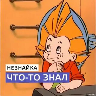 Незнайка пошел работать