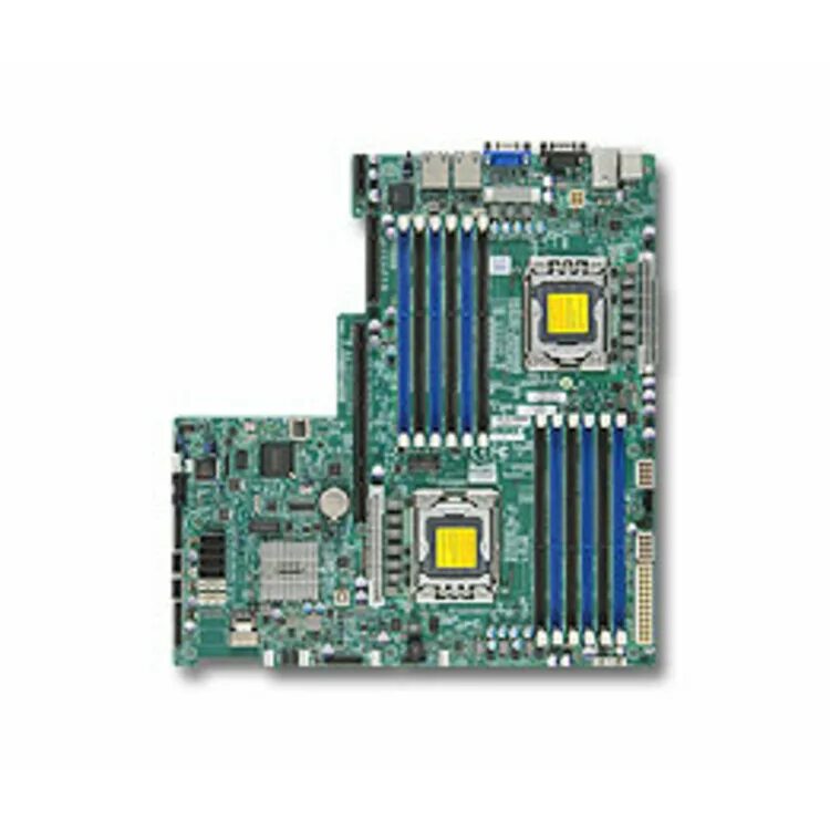 Схема платы от supermicro x9 Серверная материнская плата 2х Socket LGA2011 Supermicro X9DRH-iF 16Registered D