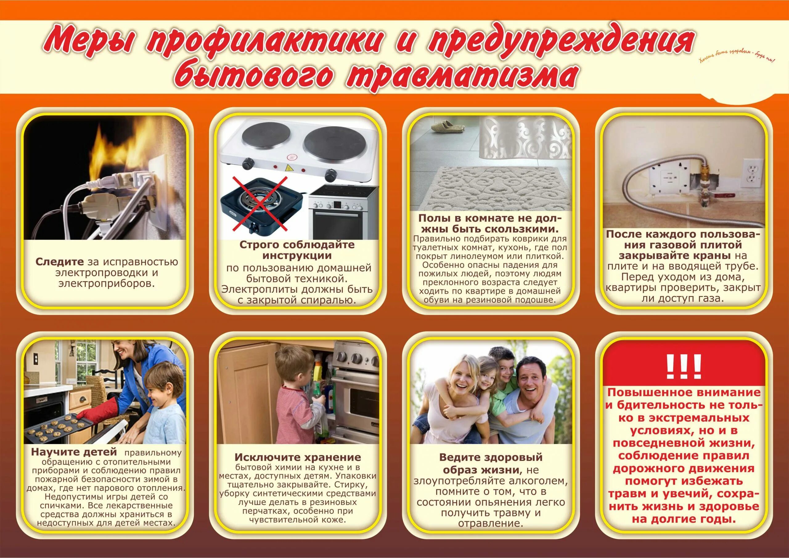 Планирование безопасность в быту