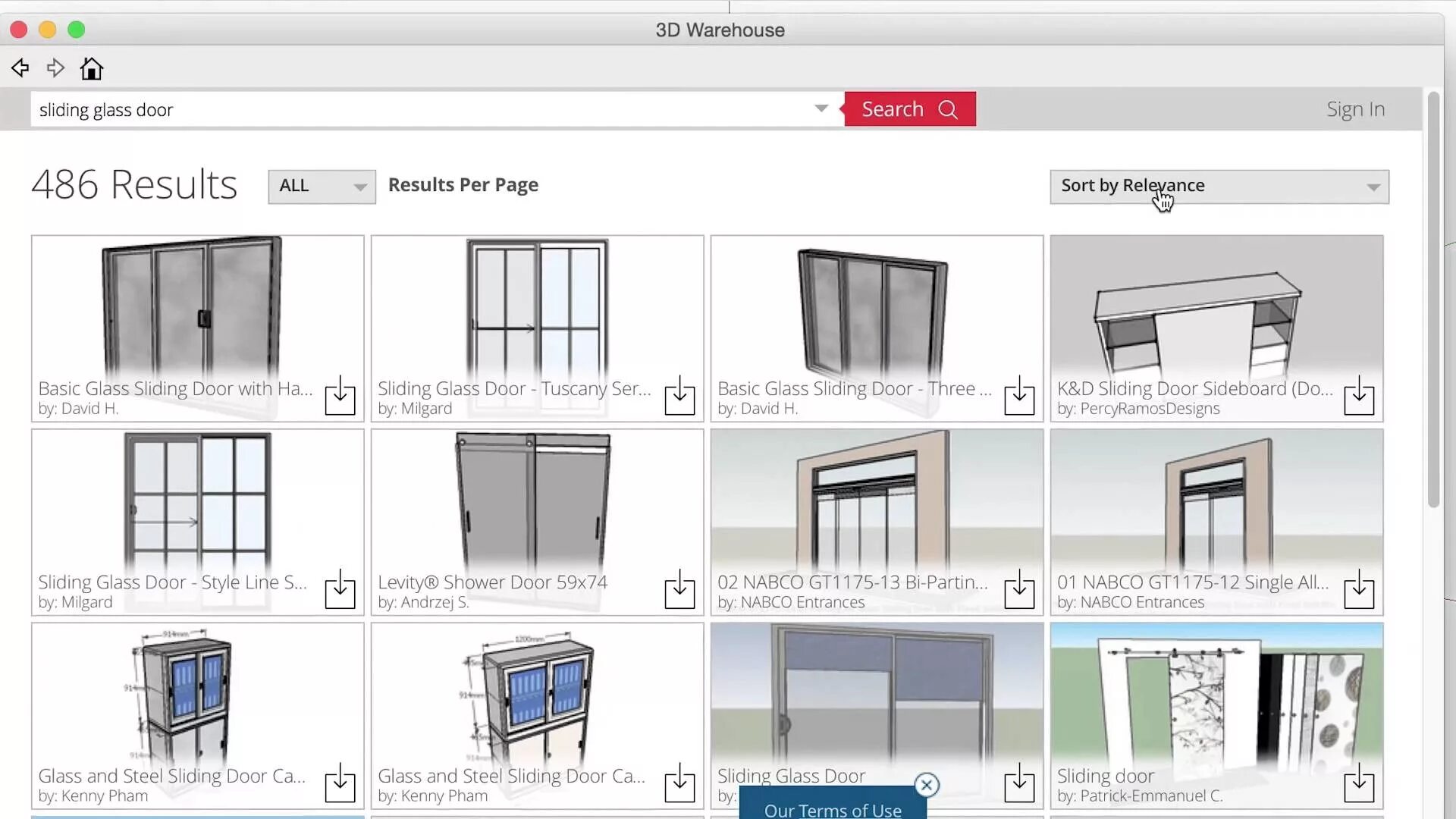 3dwarehouse sketchup