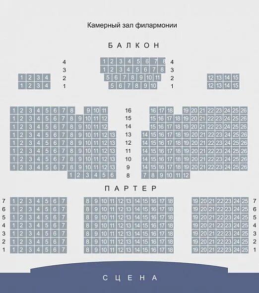 Камерный зал Новосибирской филармонии схема зала. Филармония Казань схема зала с местами. Зал филармонии Тюмень схема зала. Камерный зал филармонии Новосибирск схема.