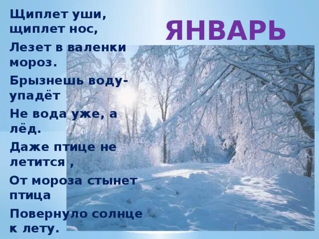 Январь году начало зимы. Январь году начало зиме. Январь середина зимы. Январь году начало зиме середина 1 класс. Январь для презентации.