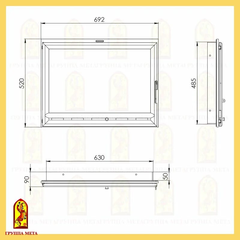 Мета дк. Дверь каминная МЕТА Оптима 701. Дверца каминная дк700 - 1с с адаптером (630 х 485 мм) чугун+сталь, Оптима. Каминная дверца ДК 700-1с-01. Каминная дверца со стеклом Оптима-701.