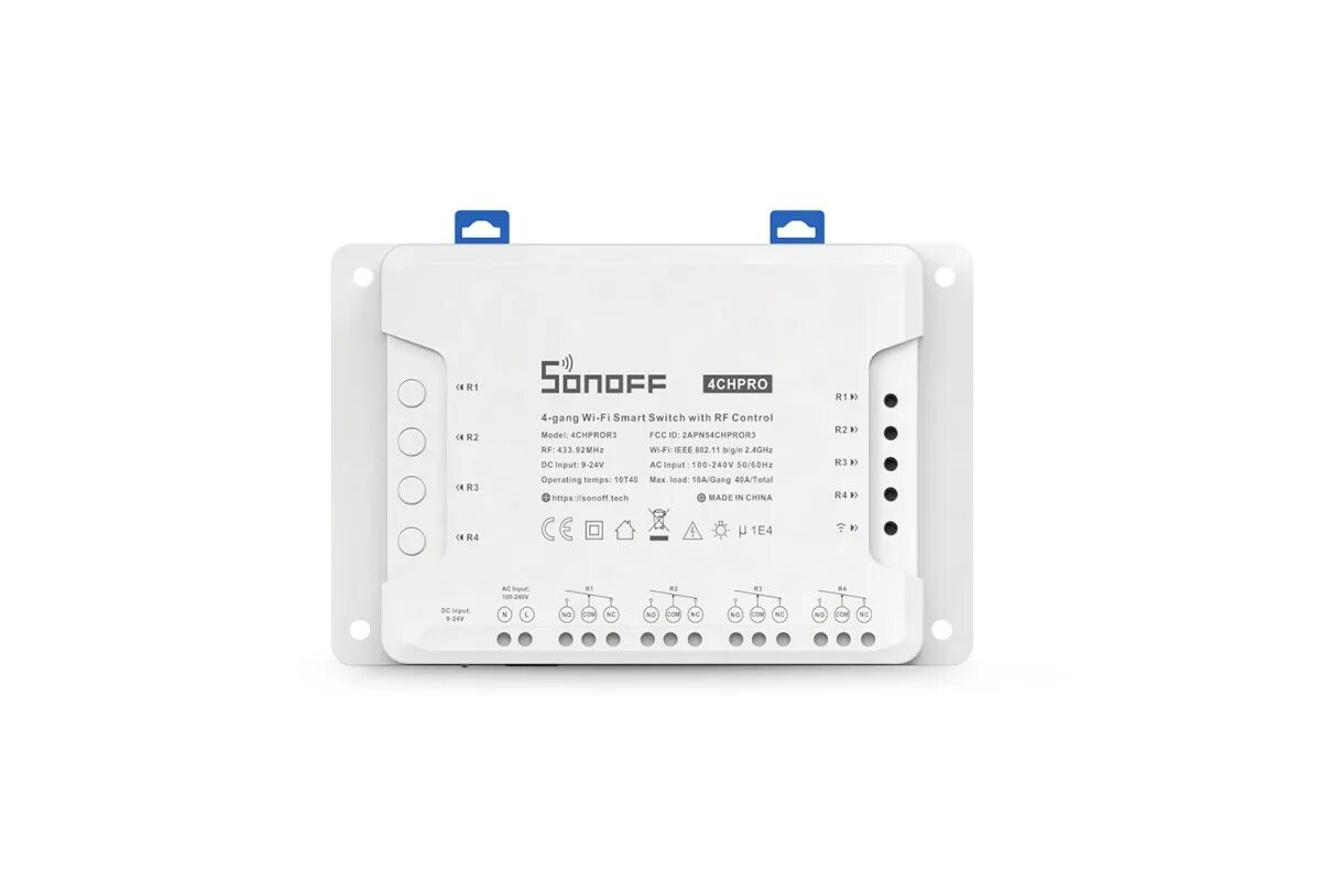 Sonoff 4ch Pro r3 Wi-Fi Smart Switch with RF Control. Sonoff 4ch Pro r3. WIFI-реле Sonoff 4ch Pro. Реле Sonoff 4chpror3 40 а. Pro ch