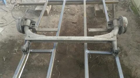 Прицеп задняя балка ваз