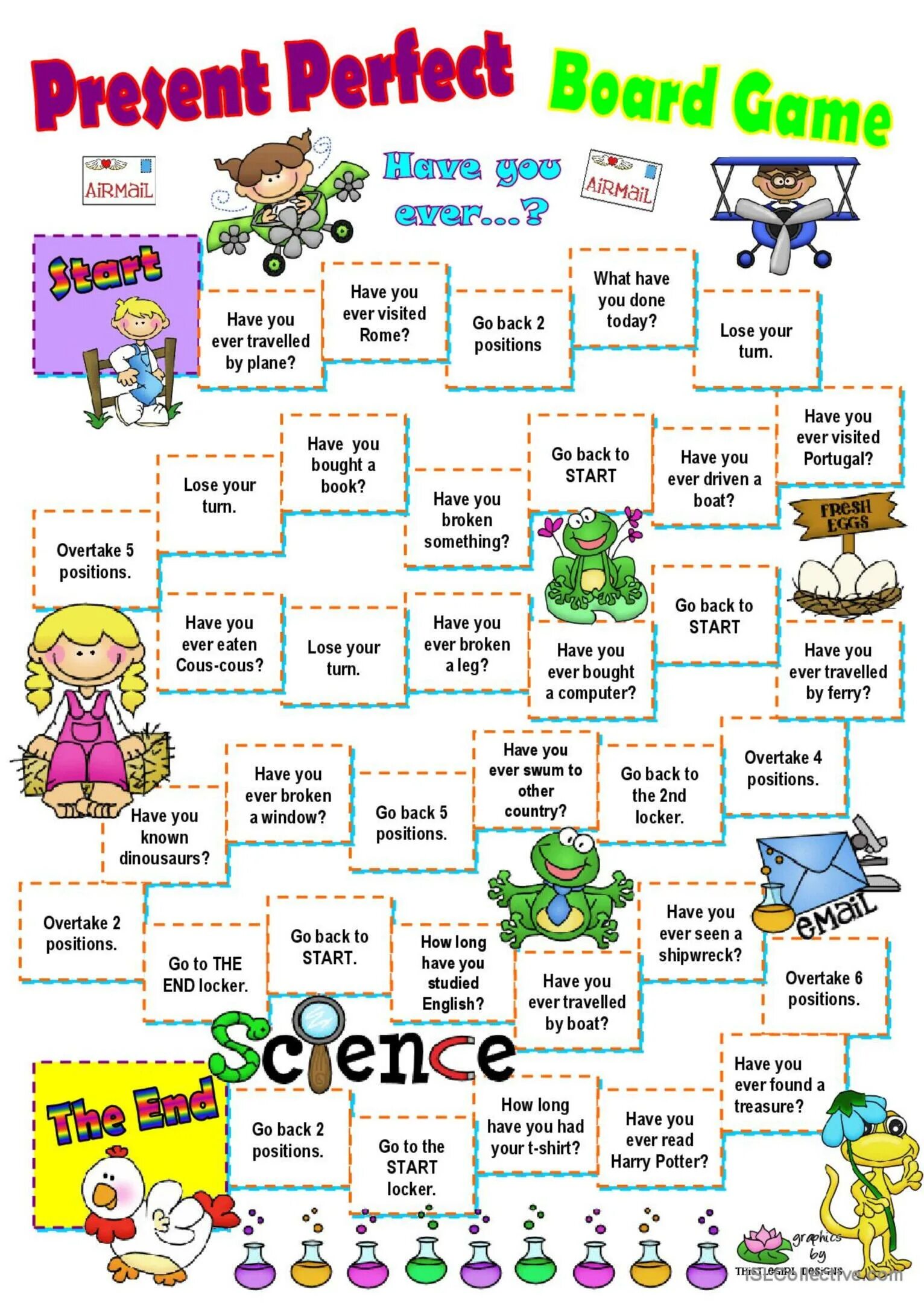 Since for present perfect. Present simple past simple board game. Игра present perfect past simple. Present perfect board game. Игра present perfect past simple.