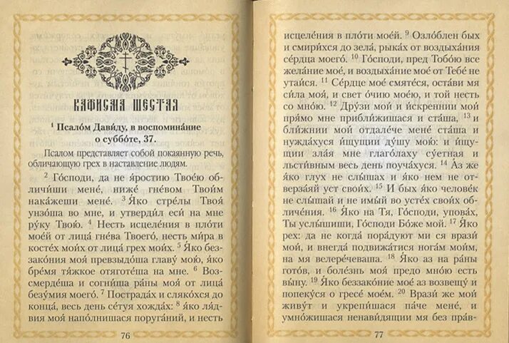 Псалтырь пророка. Богодухновенная Псалтирь пророка Давида.