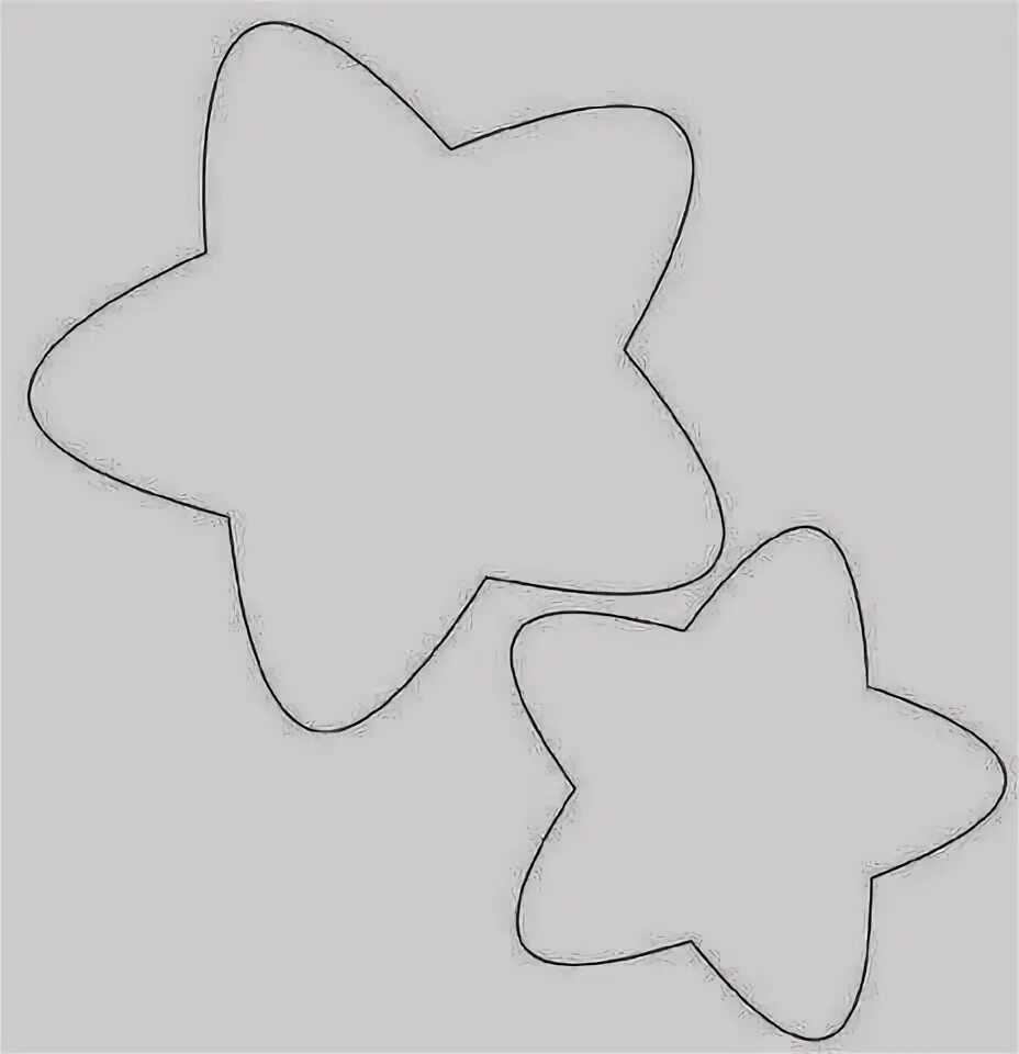 Звезда шаблон для вырезания маленькая plantilla-estrellas-cinco-puntas-navidad-varias-pequenas Card embellishments, Me