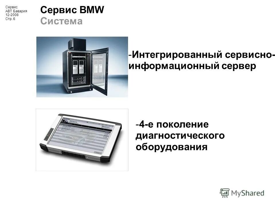 Интегрированный сервис. BMW System 4.