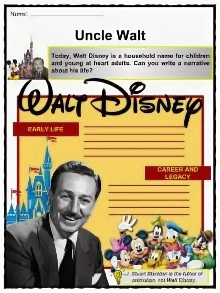 Биография диснея на английском. Walt Disney Worksheets. Книга Уолт Дисней биография. Walt Disney Biography in English for Kids. Эхо планеты журнал Уолт Дисней.