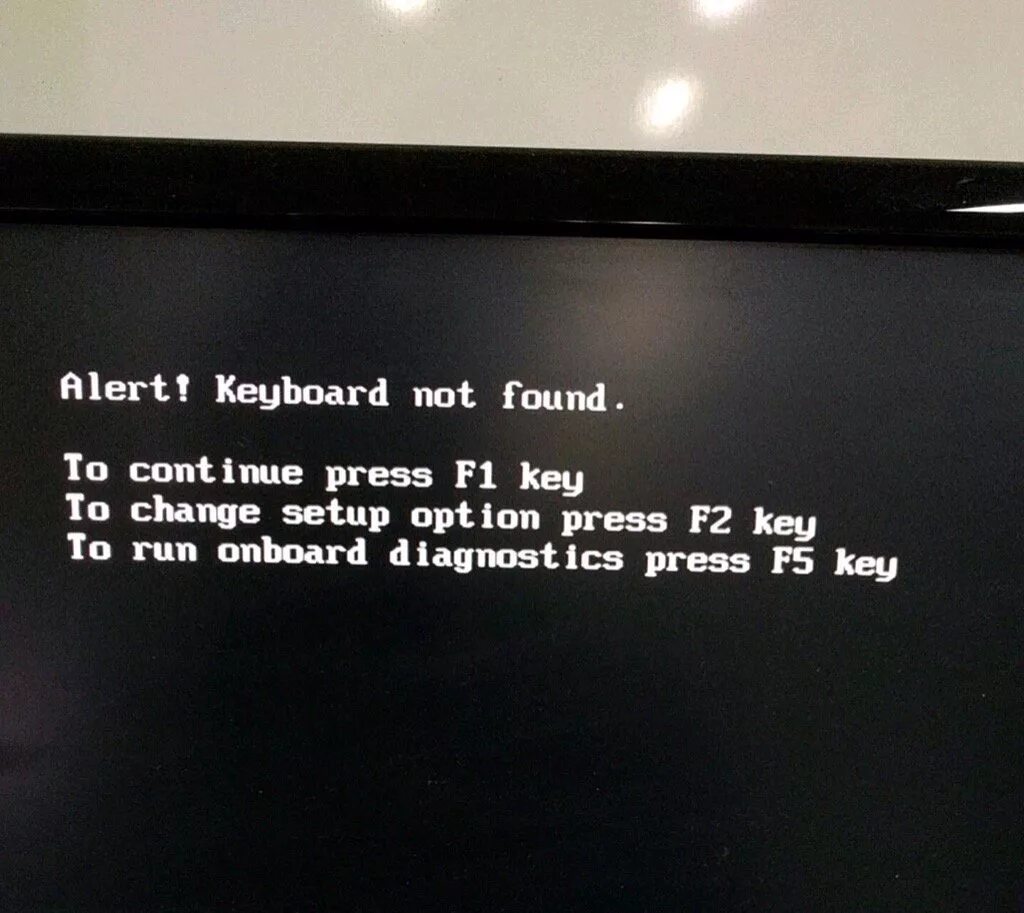Key not found. Клавиатура не обнаружена нажмите f1 для продолжения. keyboard not found press f1 to continue. alert keyboard not found. keyboard not found press.