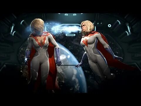 Injustice 2 Пауэргерл Голая
