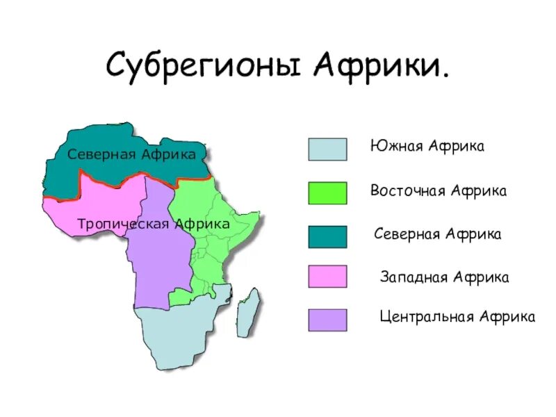Субрегионы восточной африки. Субрегионы Африки 11 класс. Субрегионы Северной и тропической Африки 11 класс. Границы субрегионов Африки на контурной карте. Субрегионы ЮАР И тропической Африки.