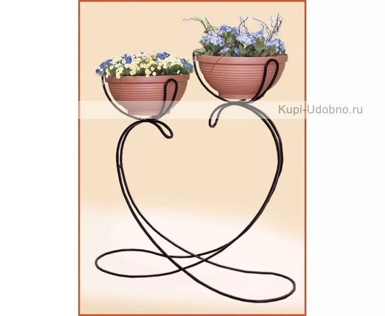 талисман счастья и удачи. кованые подставки для цветов. подставка для цветочных горшков. счастливый амулет цветочница 7. цветочница напольная металлическая.