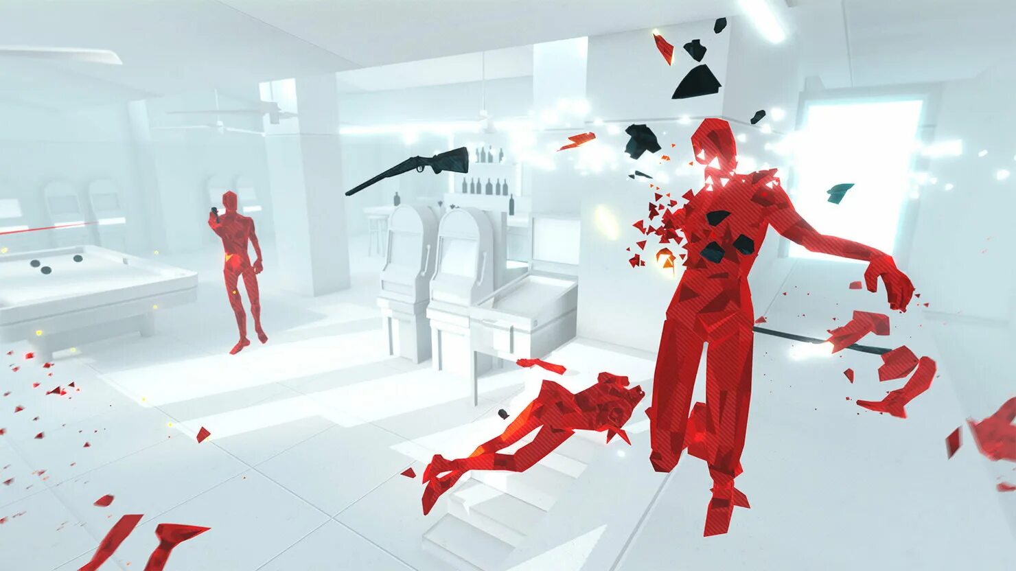 Superhot на Нинтендо. Super hot игра. Кадры из игры superhot. Минимализм шутер. Hot 2 game