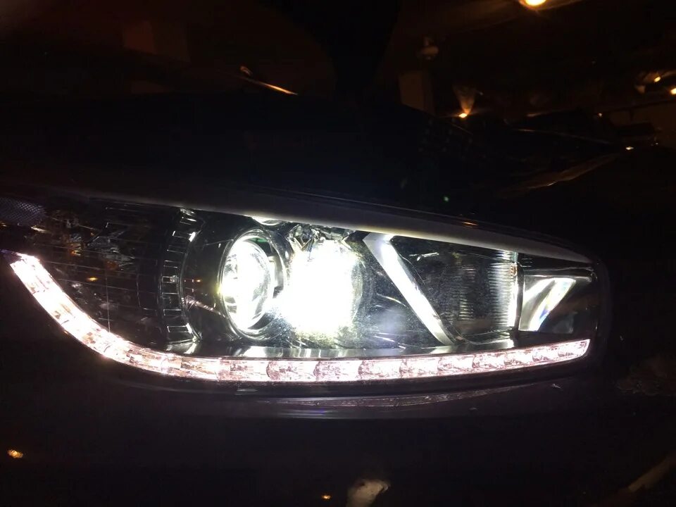 ДХО Киа СИД. Led фары Kia Ceed JD. Лед фары кия СИД 2. Светодиодный Ближний свет на Kia Ceed. Ремонт фары киа