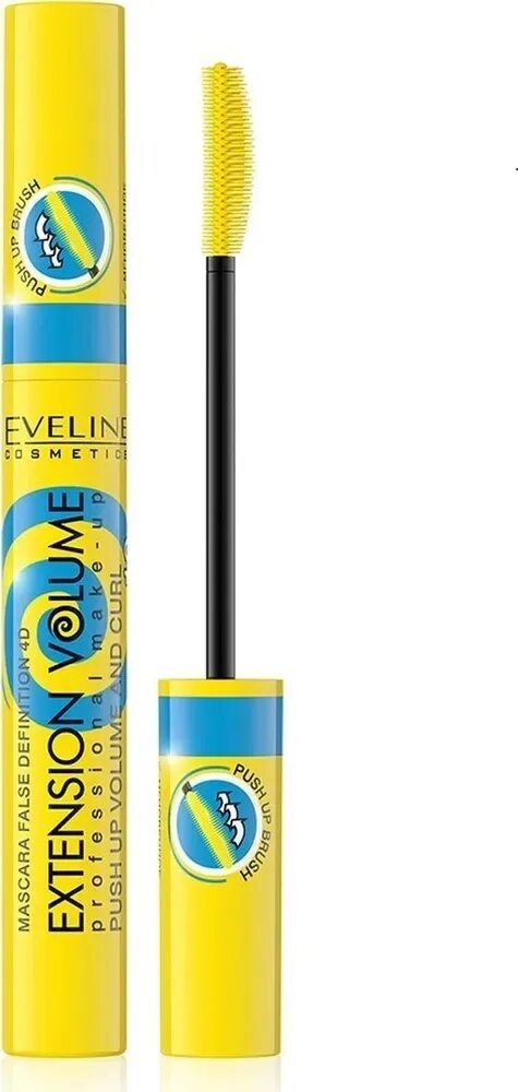 Extension volume. Тушь для ресниц эвелин extension volume. eveline тушь push-up. тушь эвелин волюм. тушь эвелин экстенсион волюм.