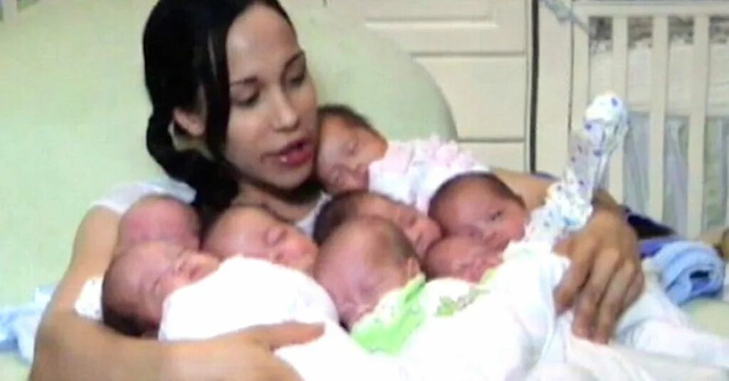 Рождение 8 декабря. Suleman octuplets.