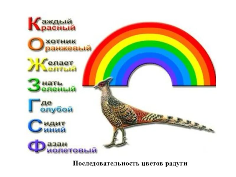 Учить цвета радуги. Запомнить цвета радуги каждый охотник. цвета радуги по порядку для детей. последовательность цветов радуги. как запомнить цвета радуги.