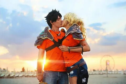 Annabeth Chase Cosplay Love by Yamato-Leaphere Percy Jackson Cosplay, Percy...