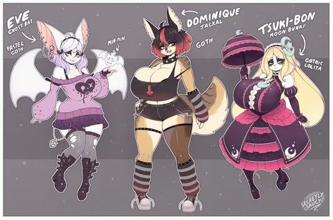 GOTH GF adopts for Sale ENDED by SecretlySaucy -- Fur Affinity dot net