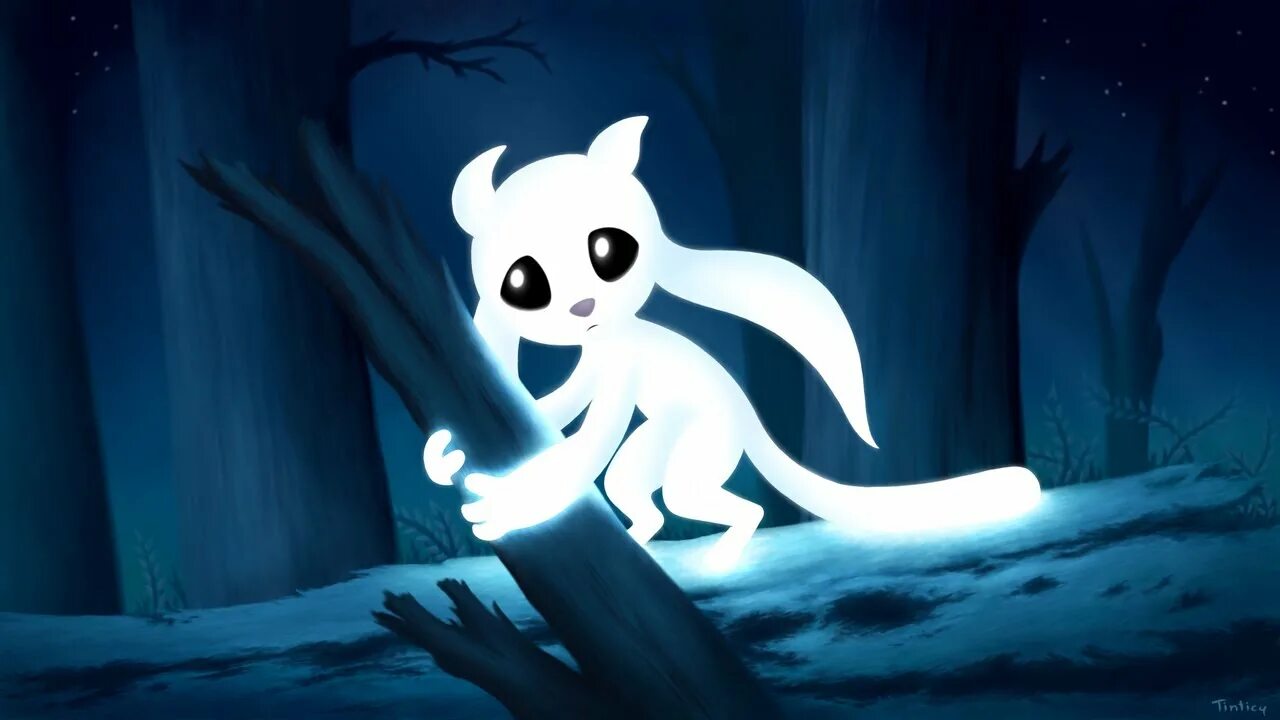 Ori and the blind forest. Ori and the blind forest арт. Зверек ори. Игра ори и слепой лес. Моки из ори.