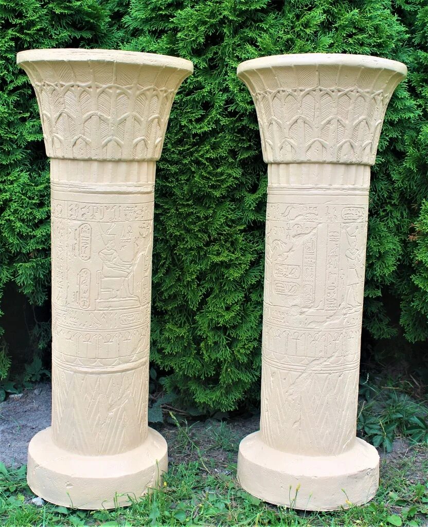 Полиуретановые колонны. Пьедестал колонны. Египетские колонны. Садовые колонны.