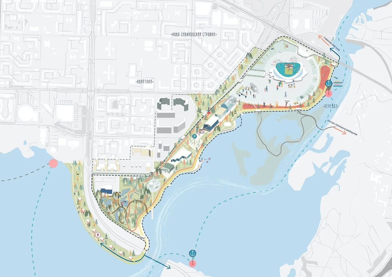 Казань левый берег. План парка Казанка Казань. Проект набережной Казанка Казань. Набережная Казани 2022. Казань правый берег Казанки.