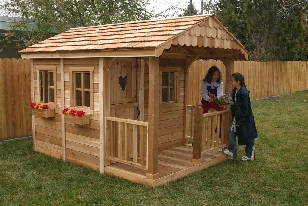 Создать на дому маленькую. Детские домики. Детские домики для дачи. Деревянный домик для детей. Детский деревянный домик для дачи.