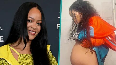 Rihanna Bares Her Baby Bump In First Instagram Pregnancy Post Access.