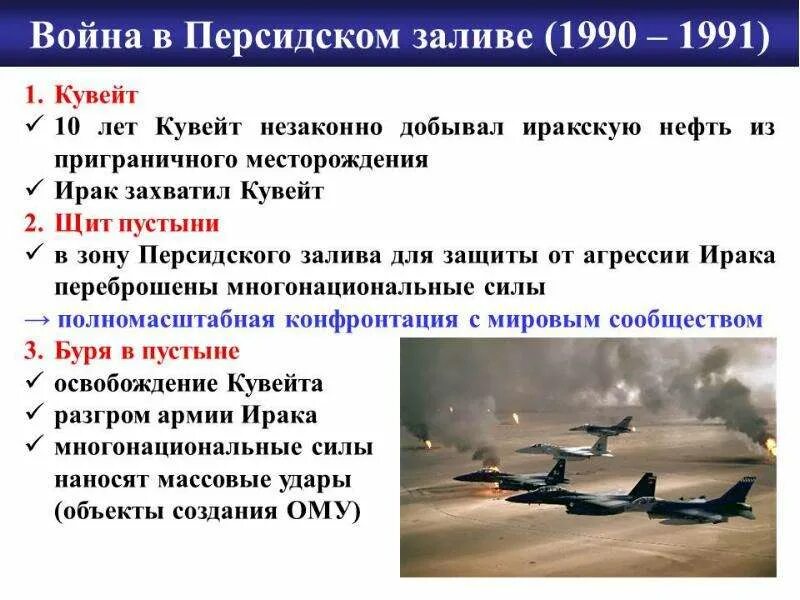 Специальная военная операция причины цели задачи. Кризис в персидском заливе. Причины войны в персидском заливе 1991.