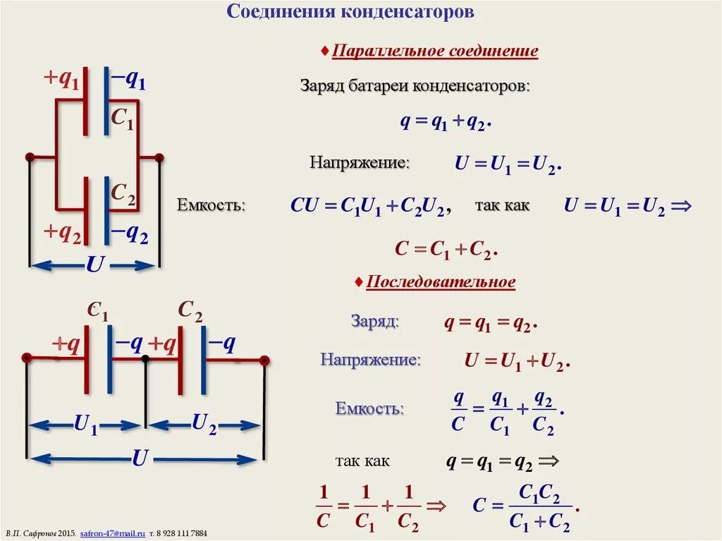 Напряжение на конденсаторах при параллельном подключении. Последовательное и параллельное подключение конденсаторов. Напряжение при последовательном соединении конденсаторов. Последовательное и параллельное включение конденсаторов.