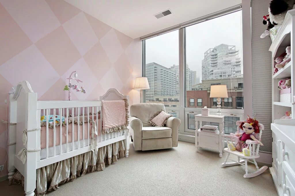 Baby bedroom. Детские комнаты для новорожденных. Спальня для новорожденной девочки. Комната для младенца девочки. Интерьер детской комнаты для новорожденного.