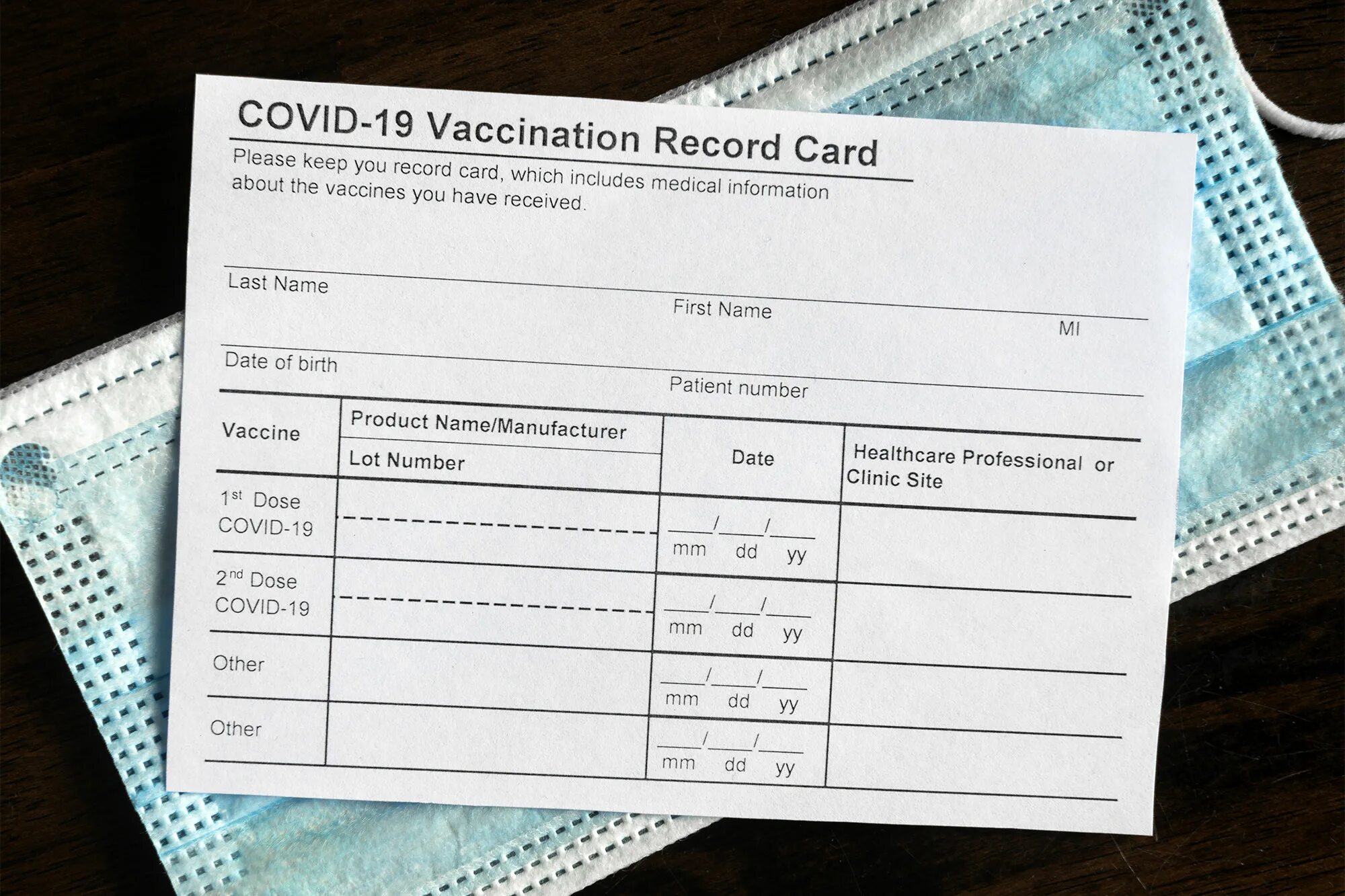 Covid-19 vaccination record Card. Covid vaccination record Card. Covid 19 vaccination Card. Карточка о вакцинации Covid.